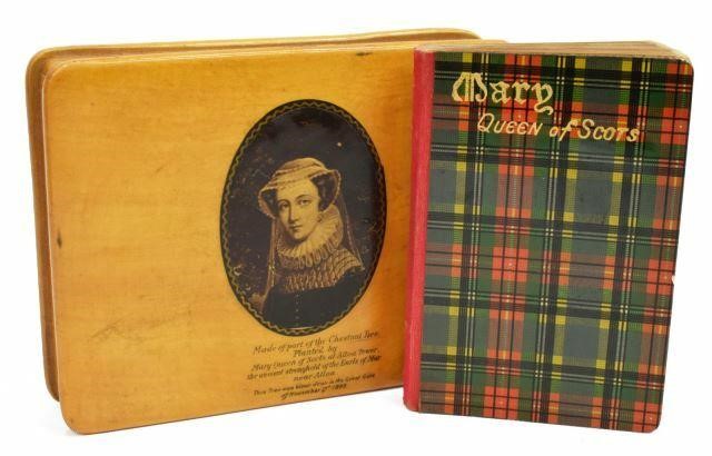 MARY QUEEN OF SCOTS CHESTNUT BOX 35a8b4