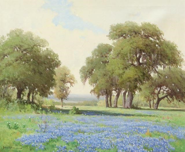 PORFIRIO SALINAS,  1947 BLUEBONNETS,