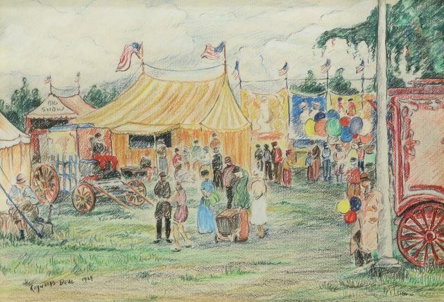 REYNOLDS BEAL (D.1951) CIRCUS TENTS