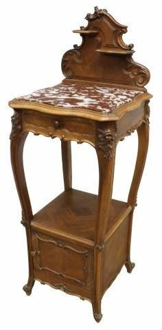 FRENCH LOUIS XV STYLE MARBLE TOP 35a9bd