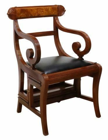 REGENCY STYLE MAHOGANY METAMORPHIC