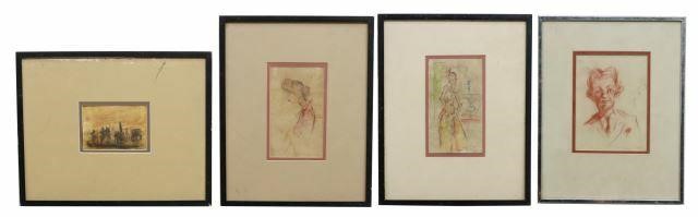  4 JULIAN RITTER 1909 2000 WATERCOLOR 35aa7d