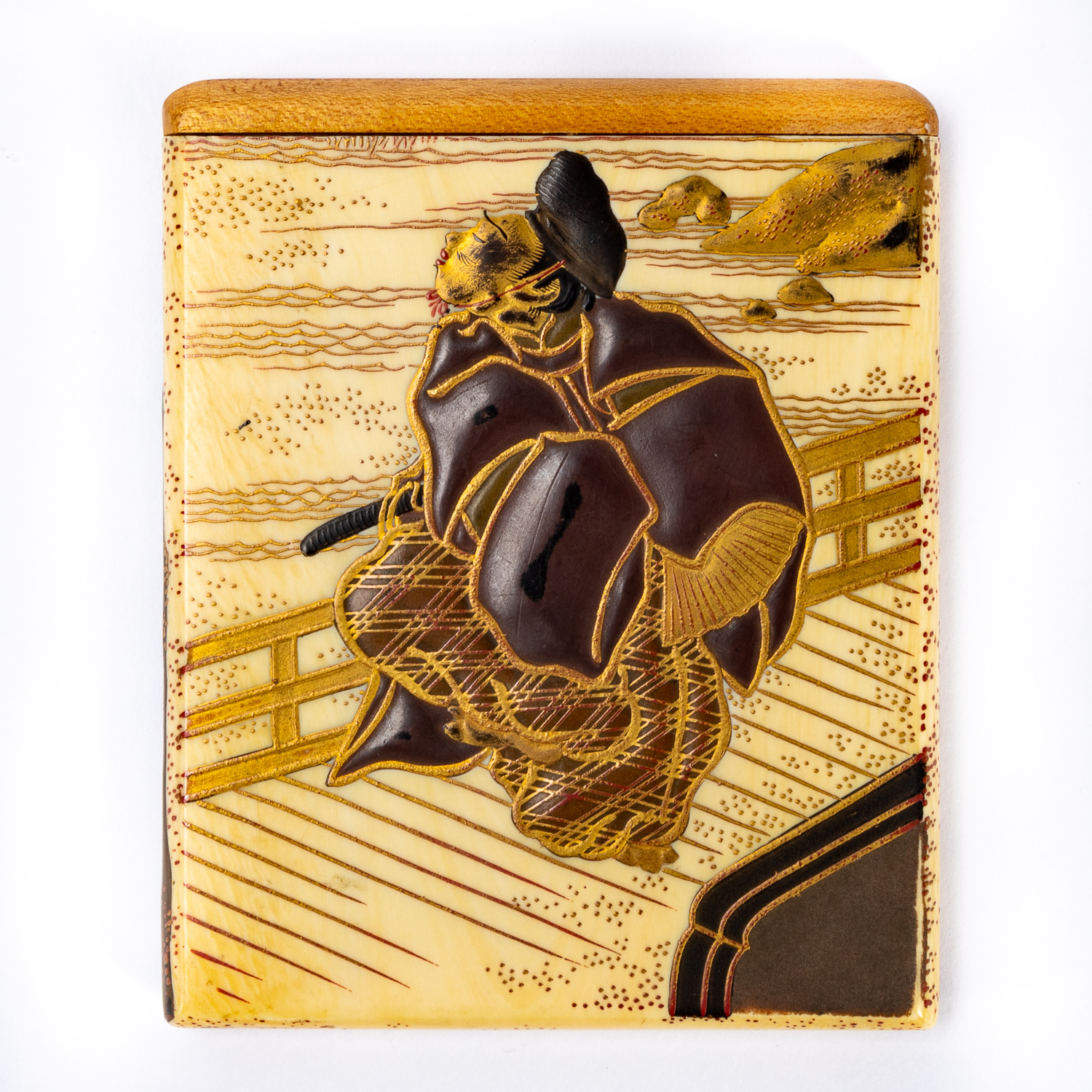 SMALL JAPANESE LACQUERED WARRIOR