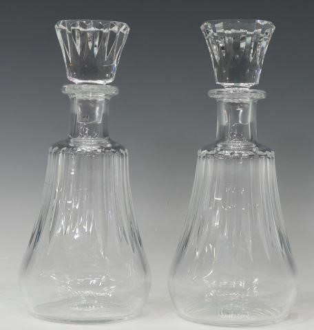 (2) FRENCH BACCARAT 'COTE D'AZUR'