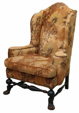 OLD HICKORY TANNERY BAROQUE STYLE WINGBACK