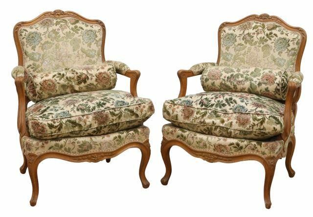  2 FRENCH LOUIS XV STYLE FRUITWOOD 35ac9f