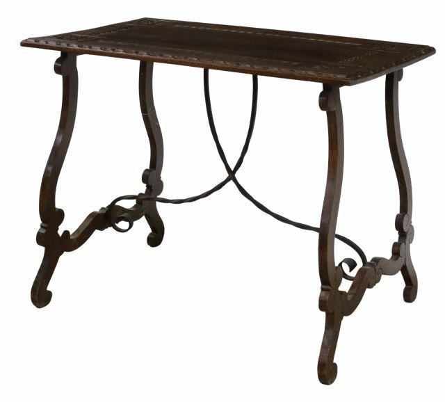 SPANISH BAROQUE STYLE TABLE IRON 35acf8