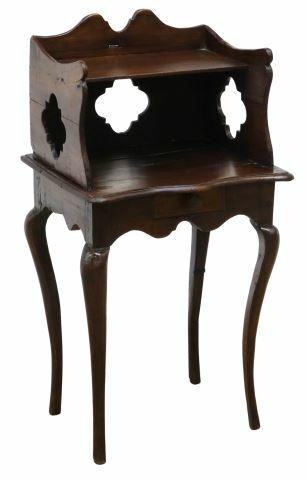 FRENCH PROVINCIAL OAK NIGHTSTANDFrench