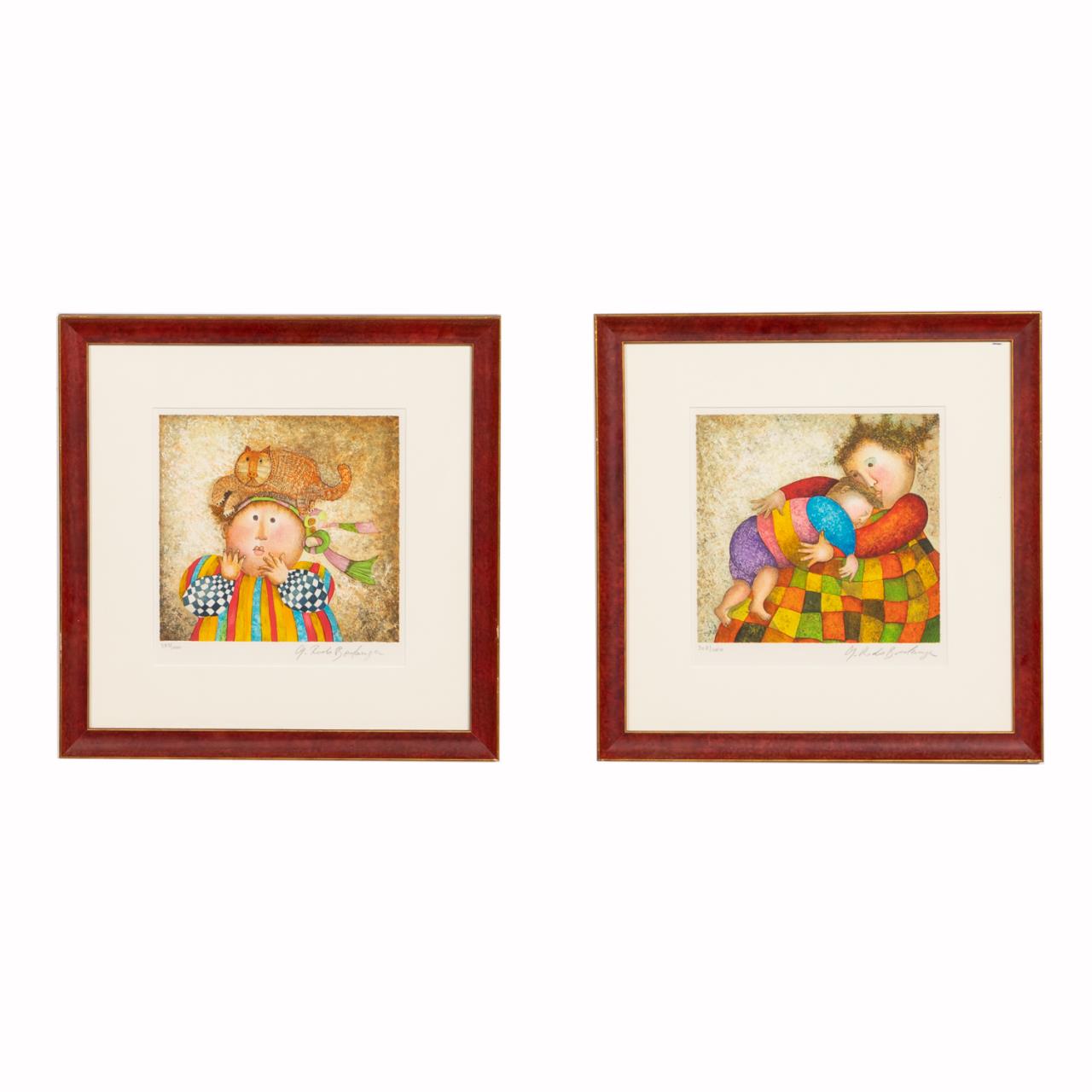 PAIR, GRACIELA RODO BOULANGER LITHOGRAPHS