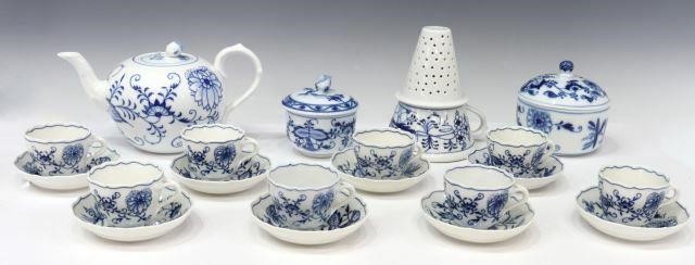 (20) MEISSEN & OTHER 'BLUE ONION'