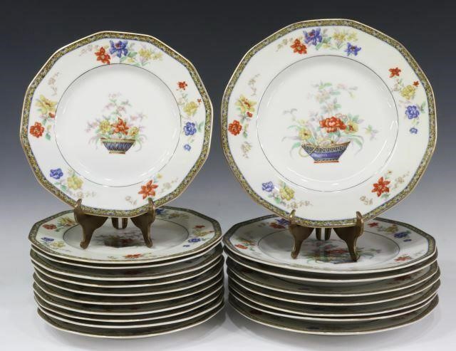 (19) FRENCH HAVILAND LIMOGES COROMANDEL