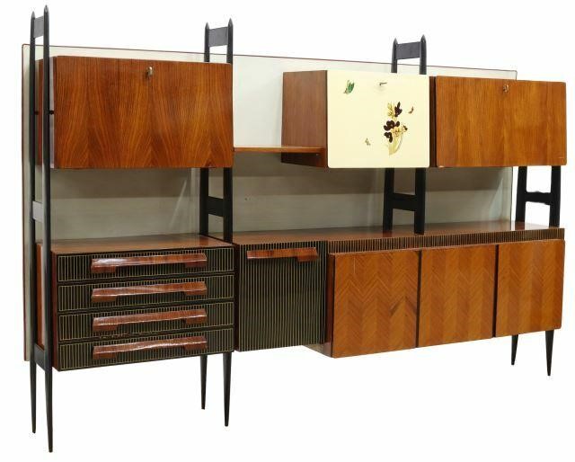 ITALIAN MID CENTURY MODERN THREE UNIT 35aecc