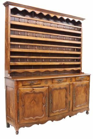 FRENCH PROVINCIAL FRUITWOOD VAISSELIER 35af42