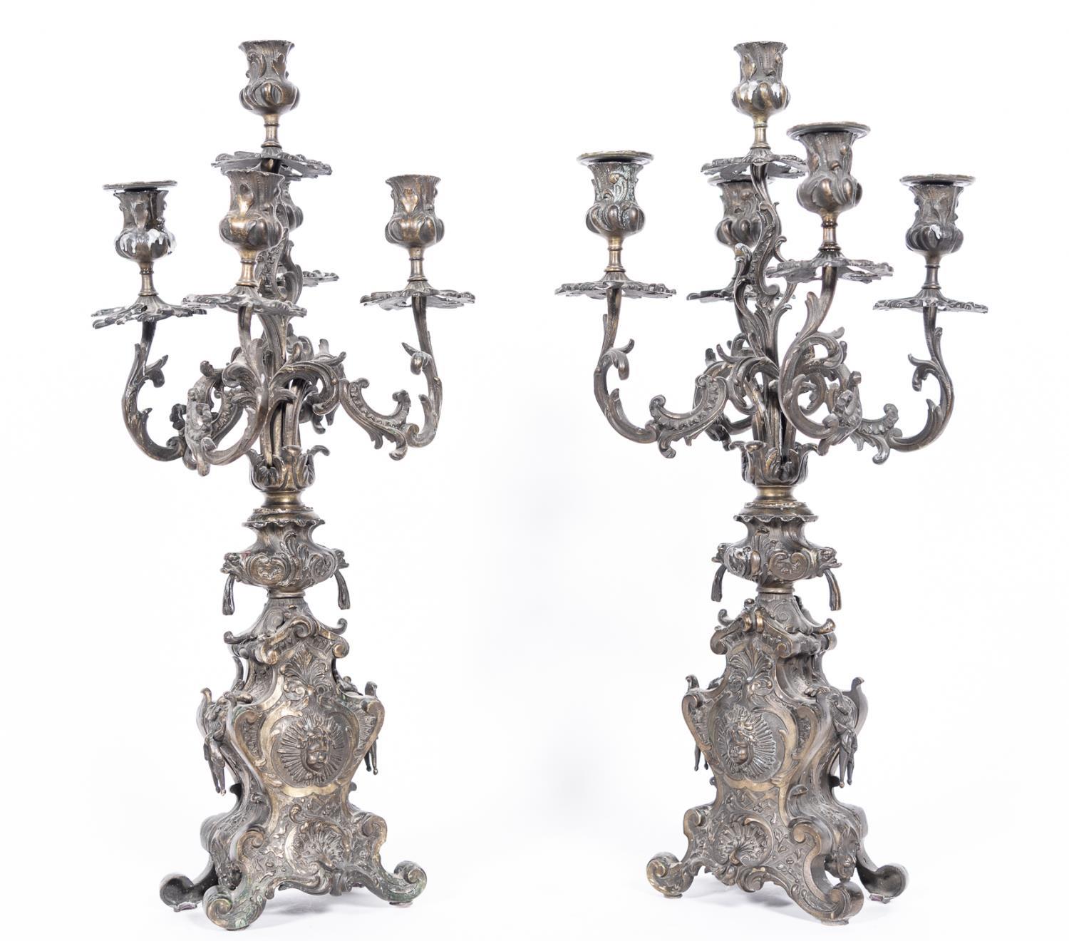 PAIR NAPOLEON III ROCOCO STYLE 35afca