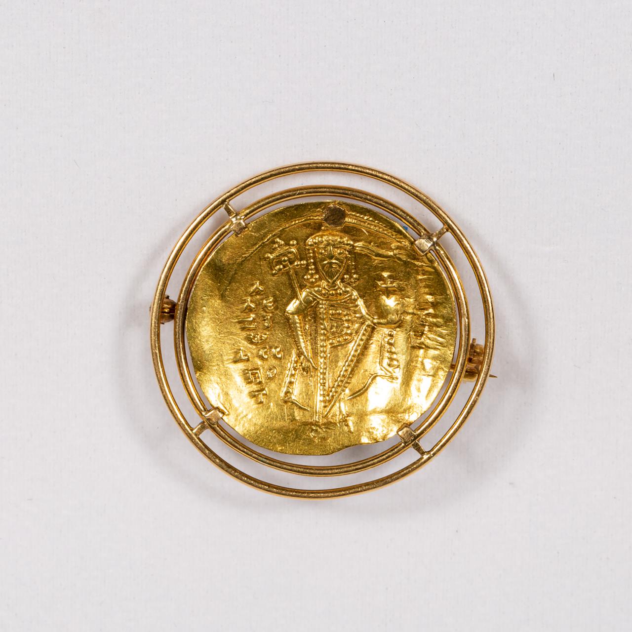 BYZANTINE GOLD COIN, ALEXIS I COMNEUS