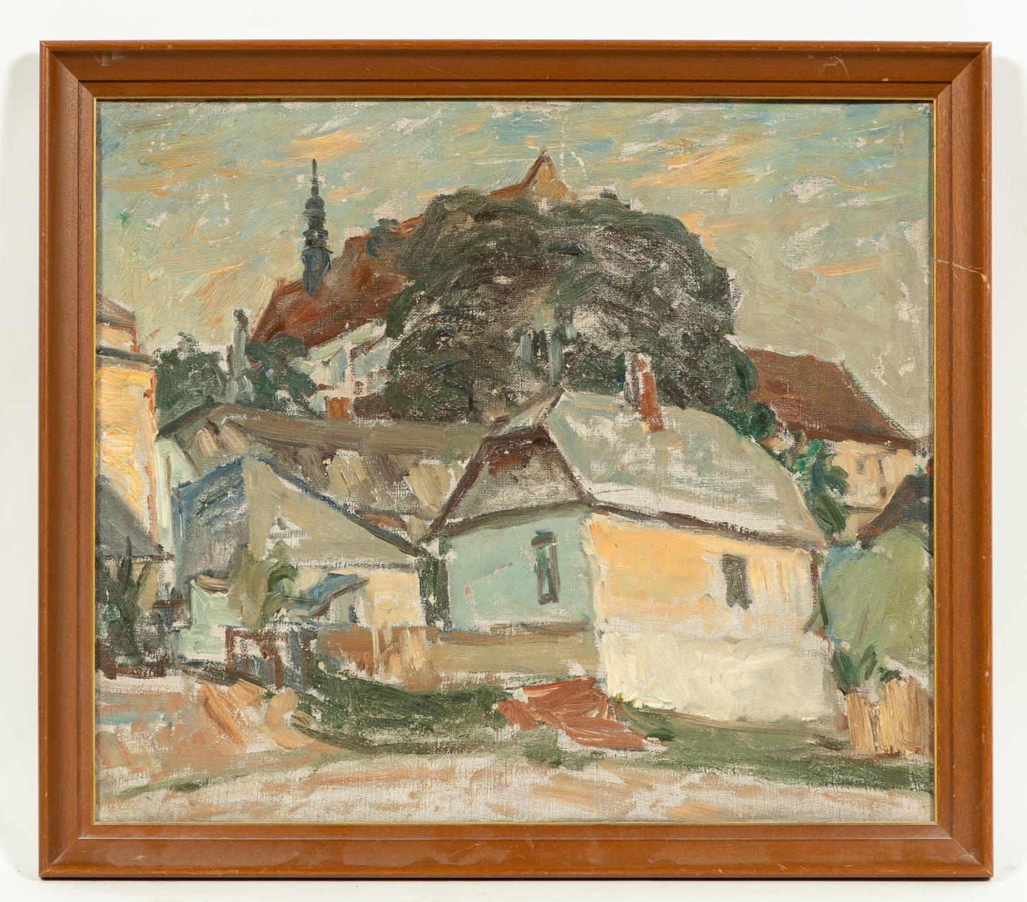 LEON WYCZOLKOWSKI, POLISH TOWN,