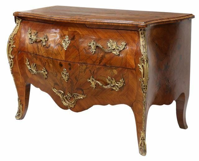 FRENCH LOUIS XV STYLE MARQUETRY 35b278