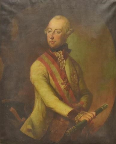 AUSTRIAN SCHOOL PORTRAIT EMPEROR