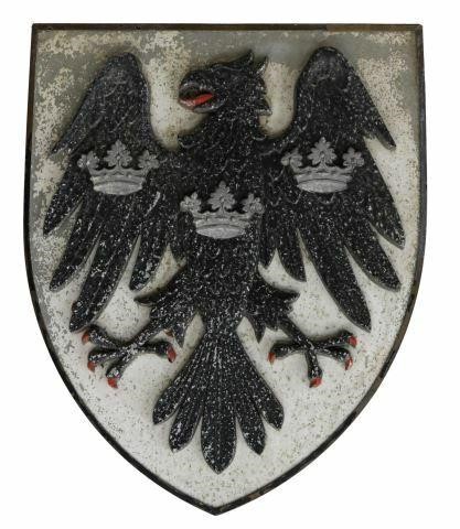 LARGE HERALDIC SHIELD EAGLE BARCLAYS 35b2c9