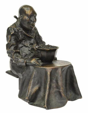 LE FLOHIC BLANCHET BRONZE SCULPTURE 35b30a