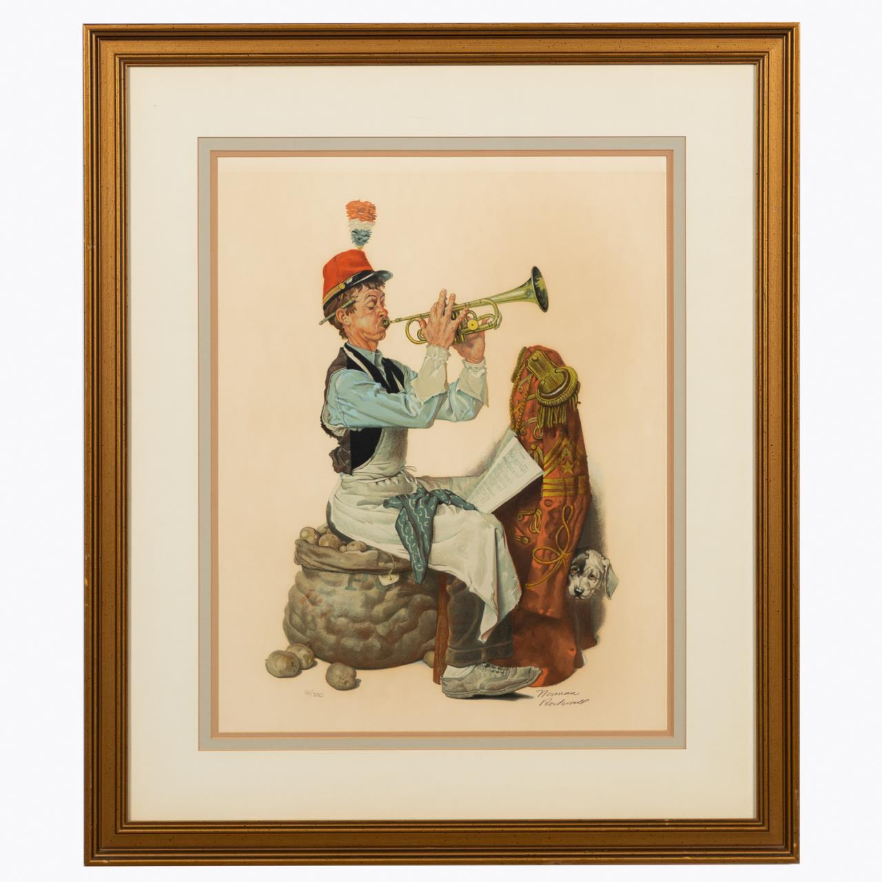 NORMAN ROCKWELL SOUR NOTE MUSICAL 35b31f