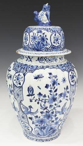 DELFT CHINOISERIE BLUE & WHITE FAIENCE