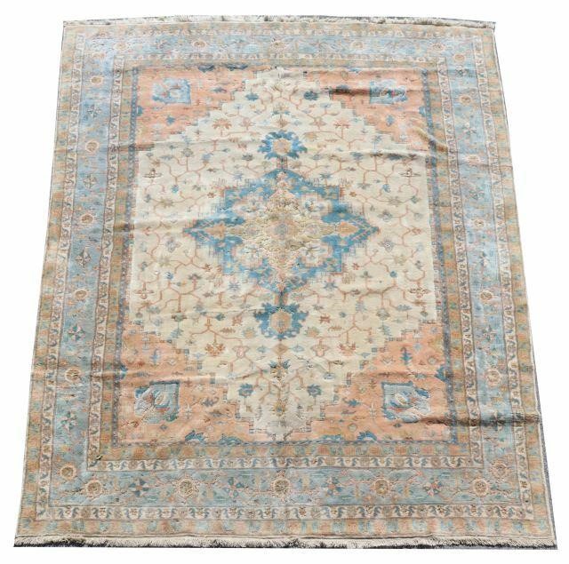 HAND TIED OUSHAK RUG INDIA 13 0  35b3d2