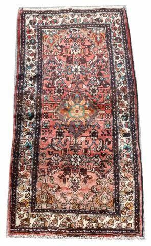 HAND-TIED PERSIAN BIJAR RUNNER,