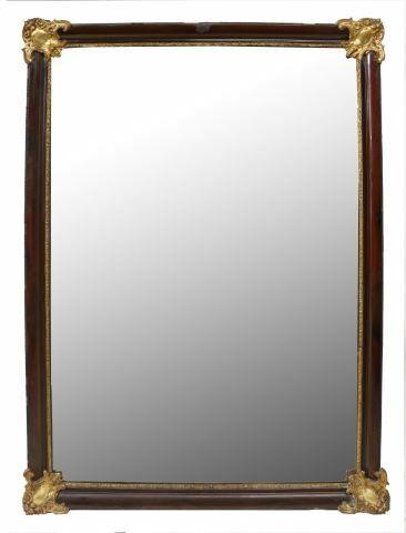 ITALIAN PARCEL GILT WALL MIRROR  35b468