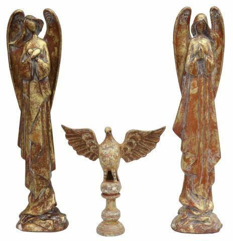 (3) DECORATIVE RELIGIOUS FIGURES