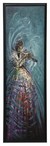 CHIKE ONUORAH B 1967 FLUTE PLAYER 35b4b4