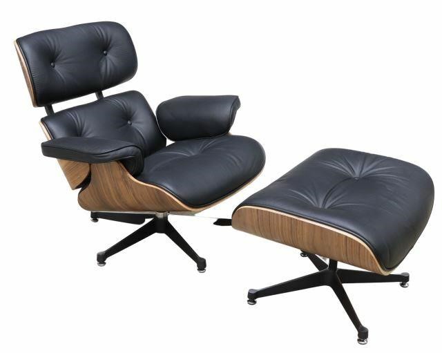  2 EAMES STYLE LOUNGE CHAIR  35b4bf