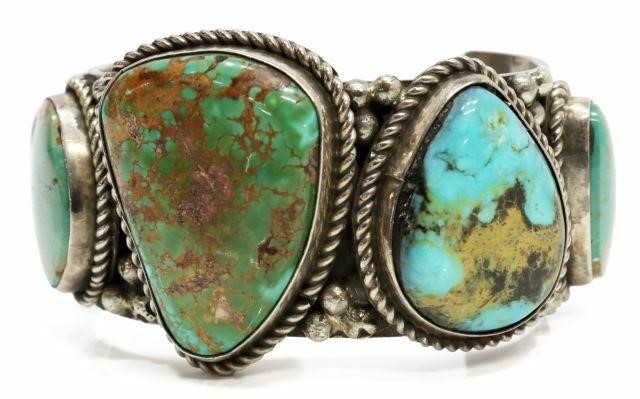 NATIVE AMERICAN SILVER TURQUOISE 35b4d7