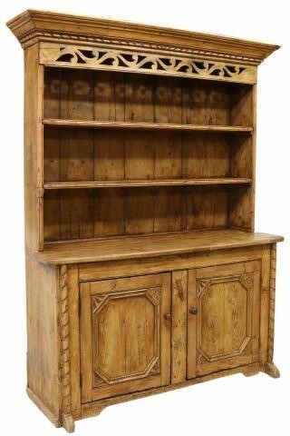 RUSTIC RECLAIMED PINE KITCHEN DRESSERRustic 35b4e7