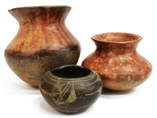 (3) NATIVE AMERICAN PUEBLO POTTERY