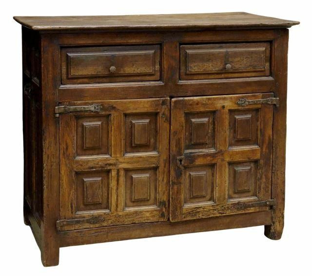 SPANISH BAROQUE STYLE OAK SIDEBOARD 35b562