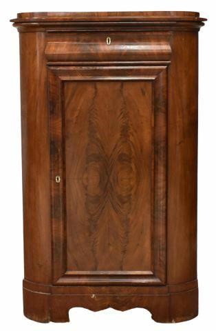 DANISH BIEDERMEIER MAHOGANY CORNER 35b58a