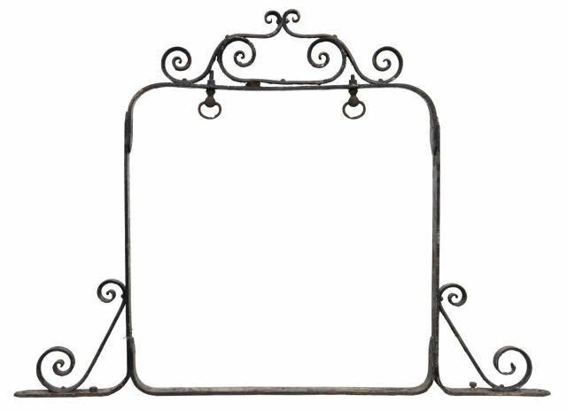 ARCHITECTURAL WROUGHT IRON HANGING 35b5ad