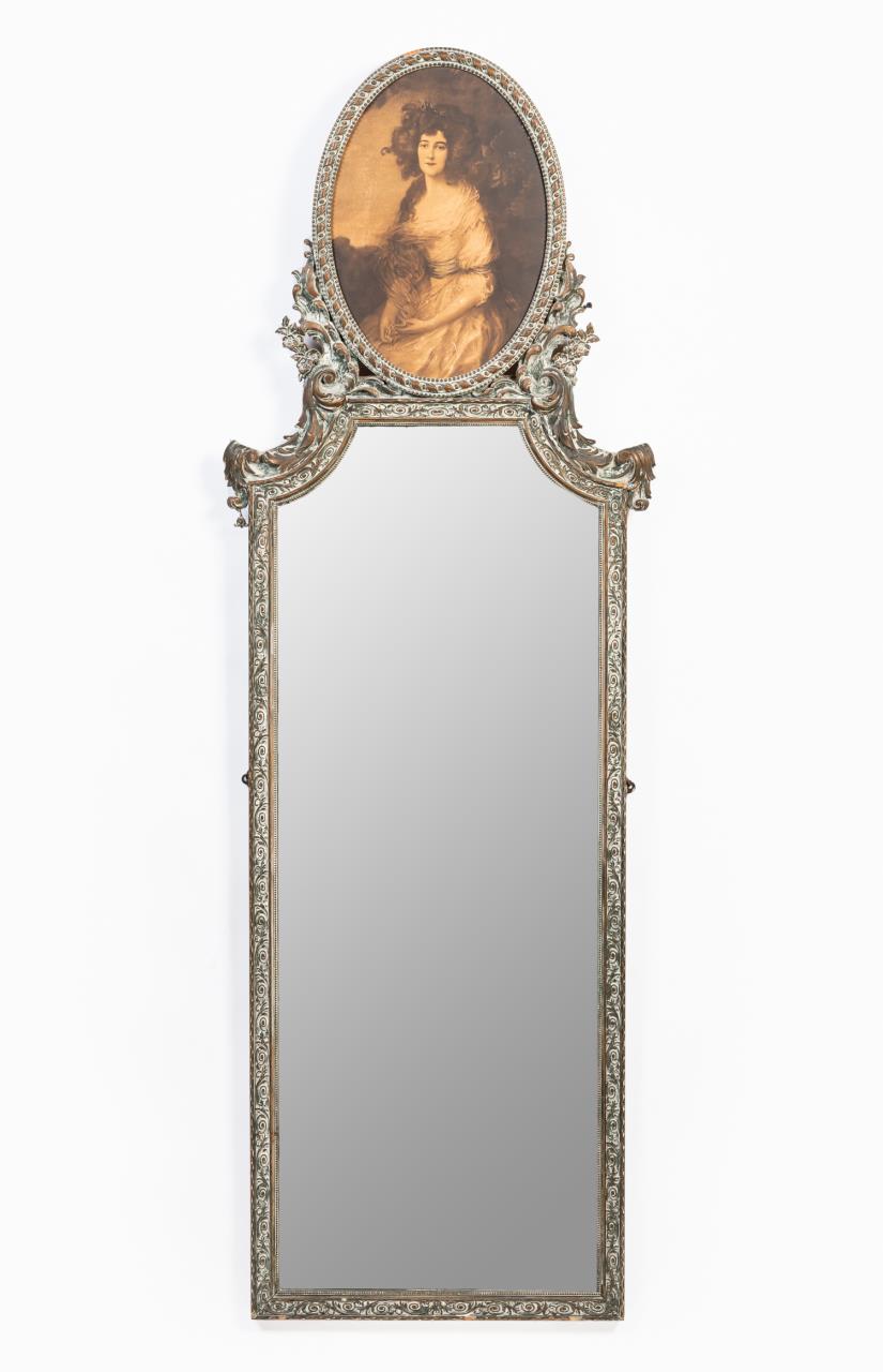 LOUIS XVI STYLE TRUMEAU MIRROR 358f6e