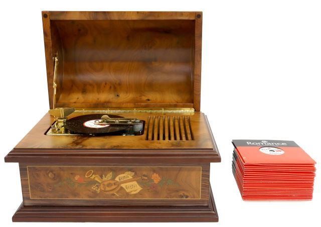 REUGE ROMANCE TREASURE CHEST MUSIC BOX