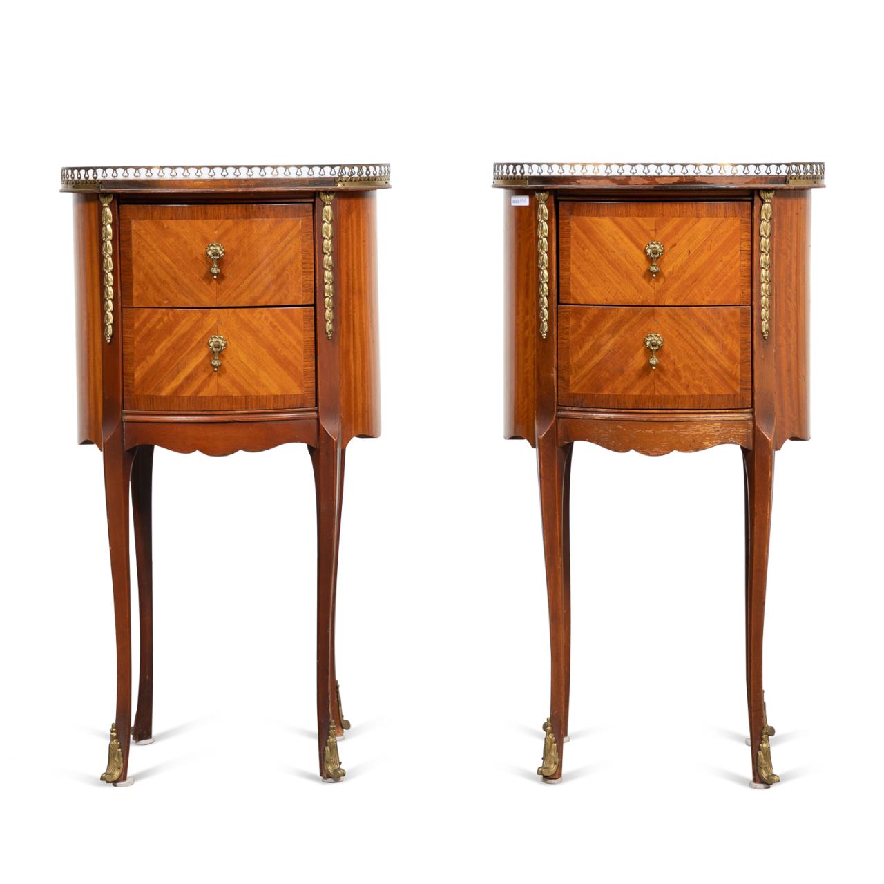 PR., 20TH C. LOUIS XV-STYLE TWO-DRAWER