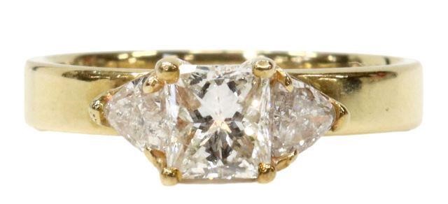 ESTATE .95CTTW PRINCESS CUT DIAMOND