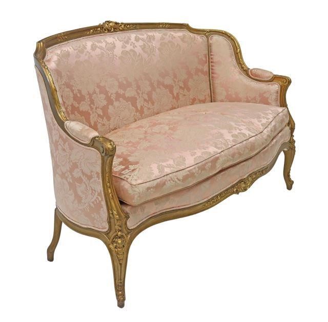 FRENCH LOUIS XV STYLE GILTWOOD