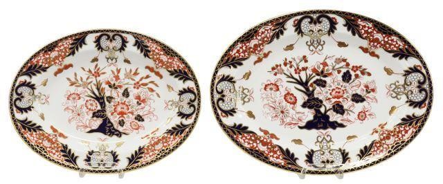  2 ROYAL CROWN DERBY KINGS IMARI 359050