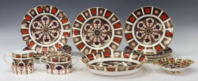 (13) ROYAL CROWN DERBY OLD IMARI BONE