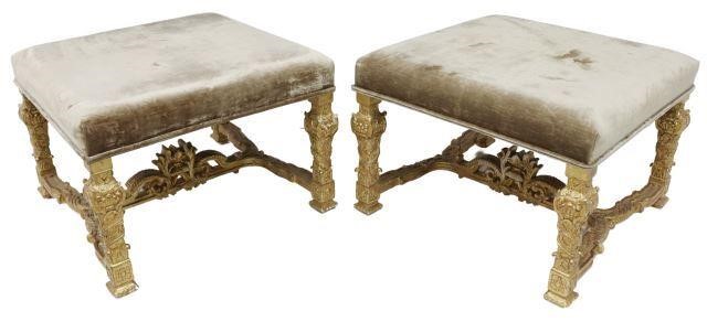  2 ITALIAN NEOCLASSICAL GILTWOOD 3590b0