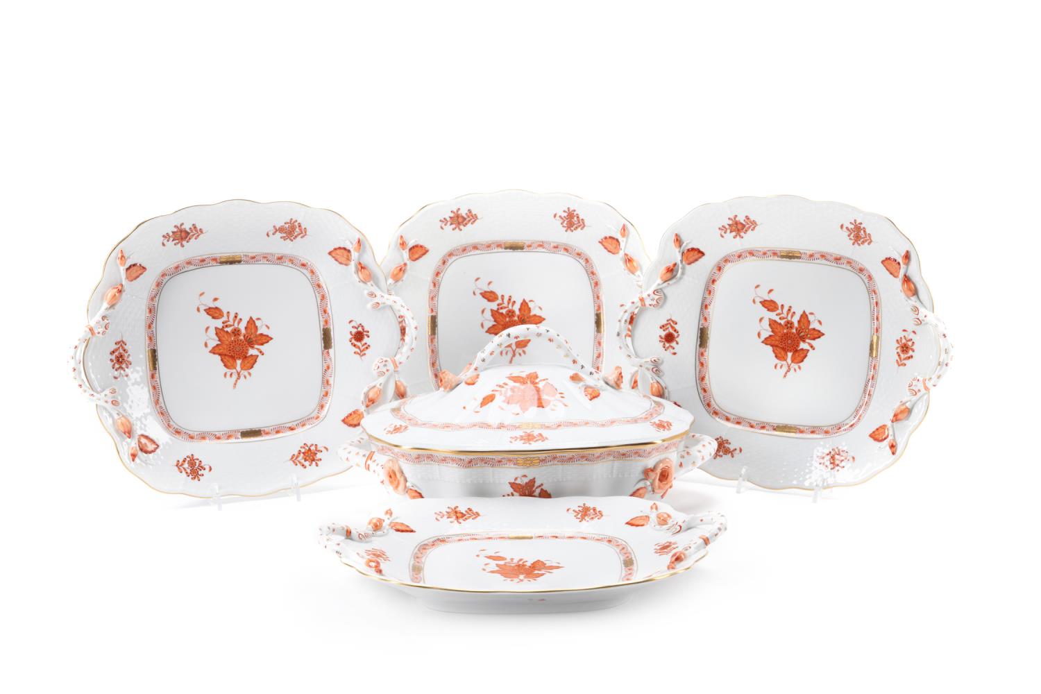 5PC RUST CHINESE BOUQUET CAKE 359151
