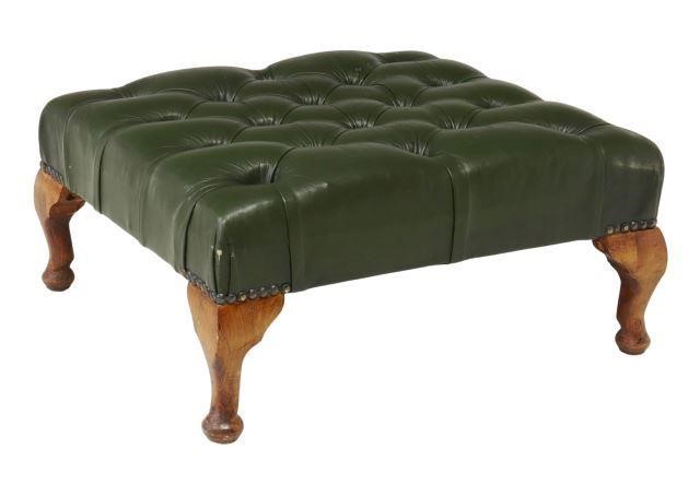 ENGLISH QUEEN ANNE STYLE TUFTED 359204