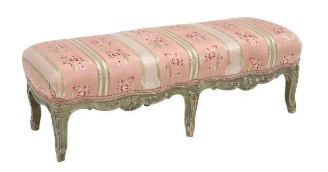 FRENCH LOUIS XV STYLE SILK LISERE