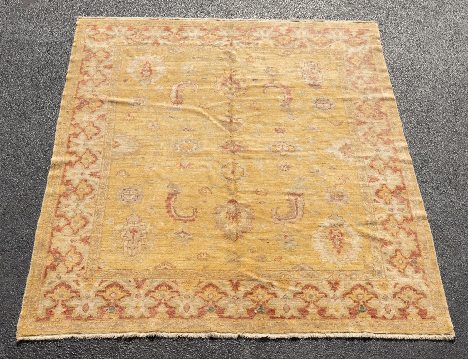 HAND KNOTTED WOOL TURKISH OUSHAK 359299